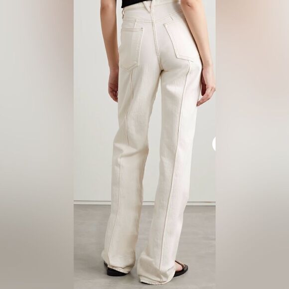 VERONICA BEARD Dylan high-rise straight-leg jeans Size 31 NWT - Picture 6 of 10